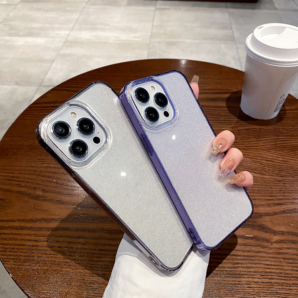 For iPhone 14 Pro Max Case Glitter Powder Clear IMD Anti-drop Phone Cover For iPhone 14 Pro Max Case Glitter Powder Clear IMD Anti-drop Phone Cover